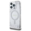 Guess GUHMP16LRGRGES iPhone 16 Pro 6.3  srebrny/silver hardcase Resin Gradient Glitter MagSafe